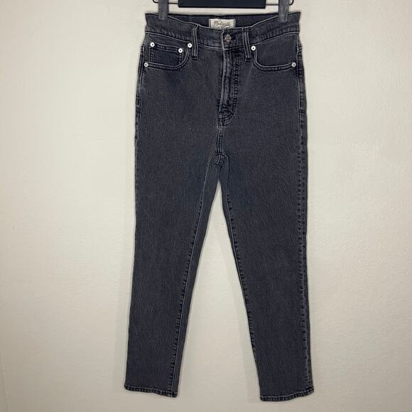 Madewell The Perfect Vintage Jean Gray Clean Hem - Size 25 - Picture 1 of 5